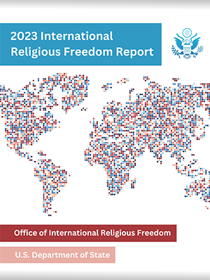 2023 International Religious Freedom Report Cover